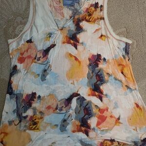 Simply Vera Vera Wang Multi Color Sleeveless Top